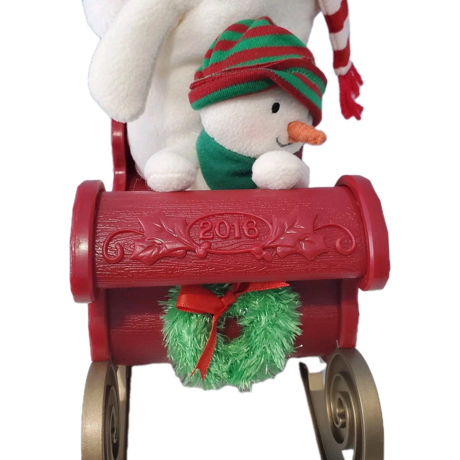 2016 Twinkling Sleigh Ride Hallmark Ornament (Sleigh) QGO1554