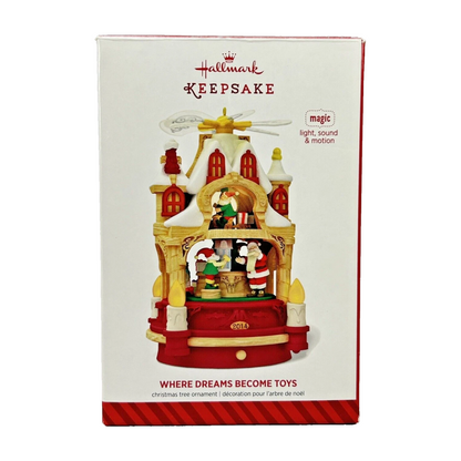 2016 Where Dreams Become Toys Hallmark Ornament (Toys and Games) QGO1231