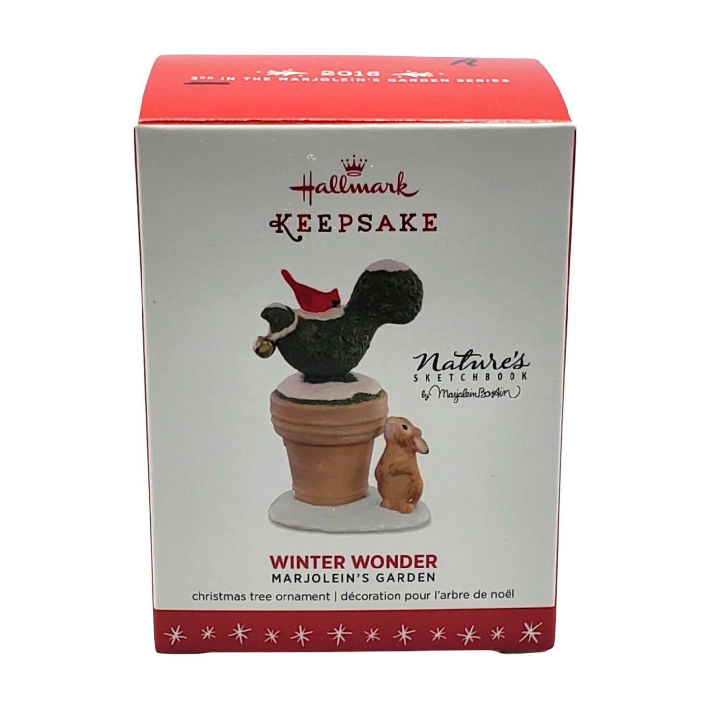 2016 Winter Wonder Hallmark Ornament (Nature's Sketchbook) QX9174