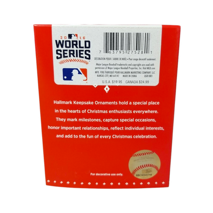 2016 World Series Hallmark Ornament (MLB) QSR1881