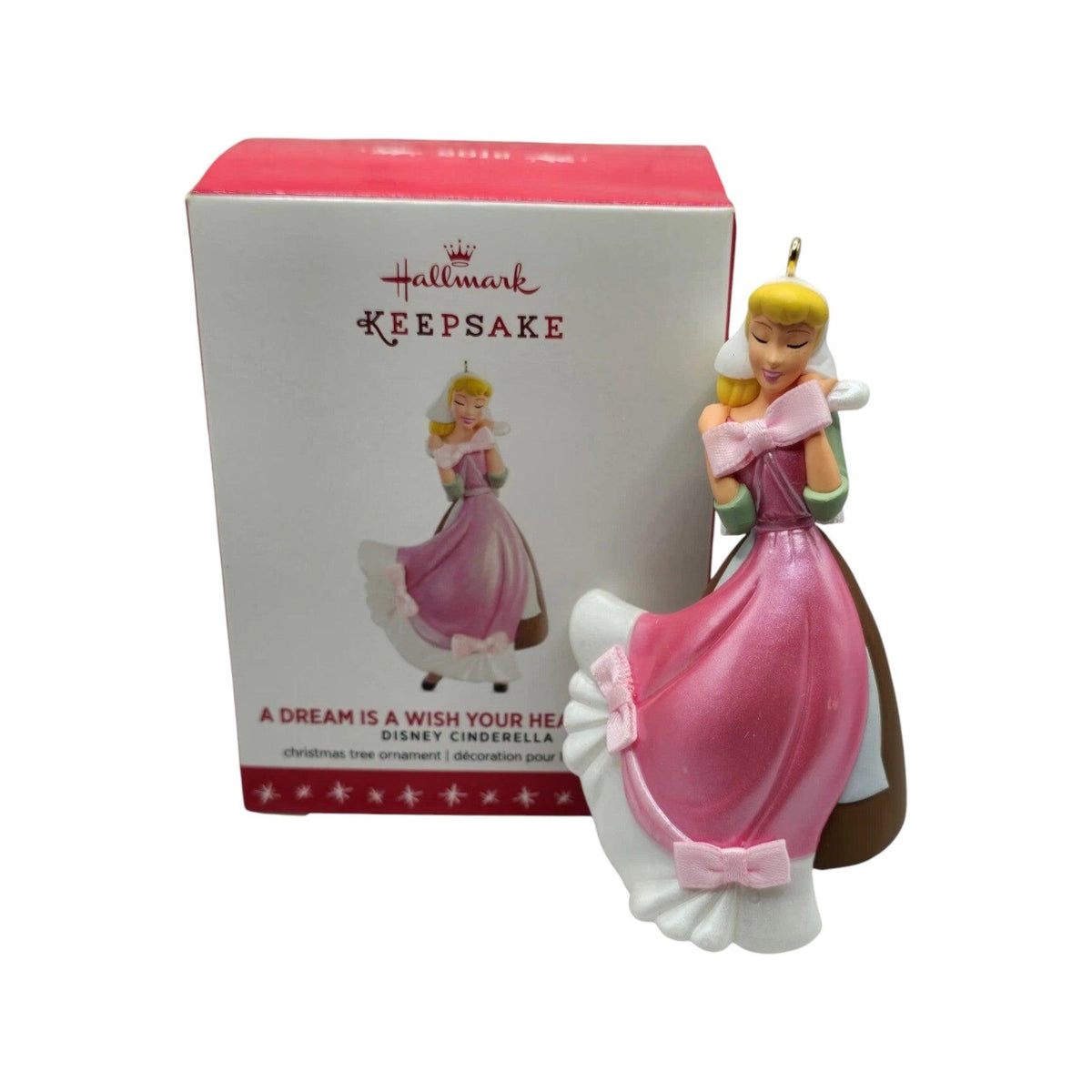 2016 A Dream Is A Wish Your Heart Makes Hallmark Ornament (Cinderella) QXD6081 Image3