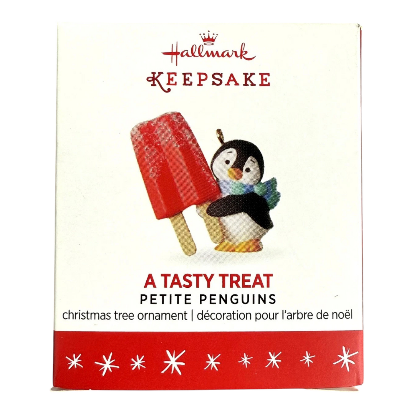 2016 A Tasty Treat Hallmark Ornament (Petite Penguins) QXM8561