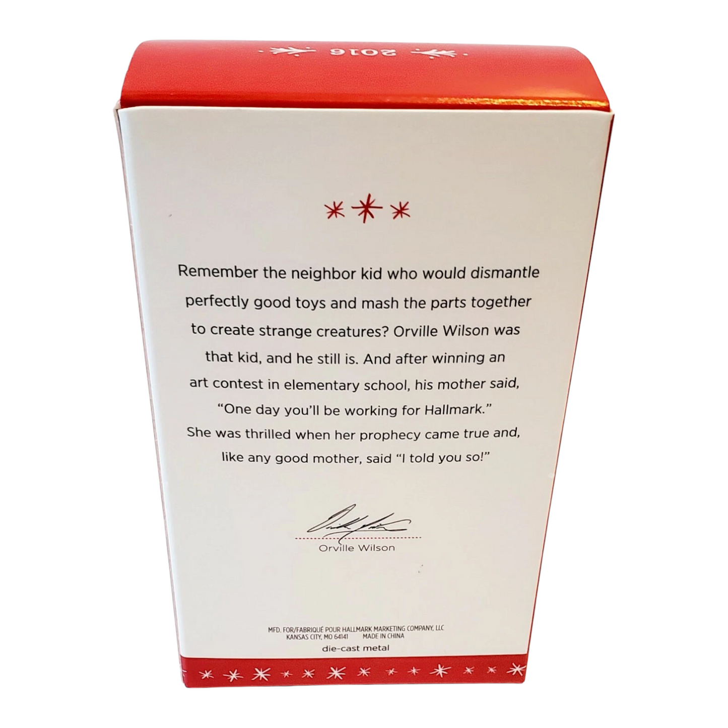 2016 Batmobile Hallmark Ornament (Super Heroes) QXI3064