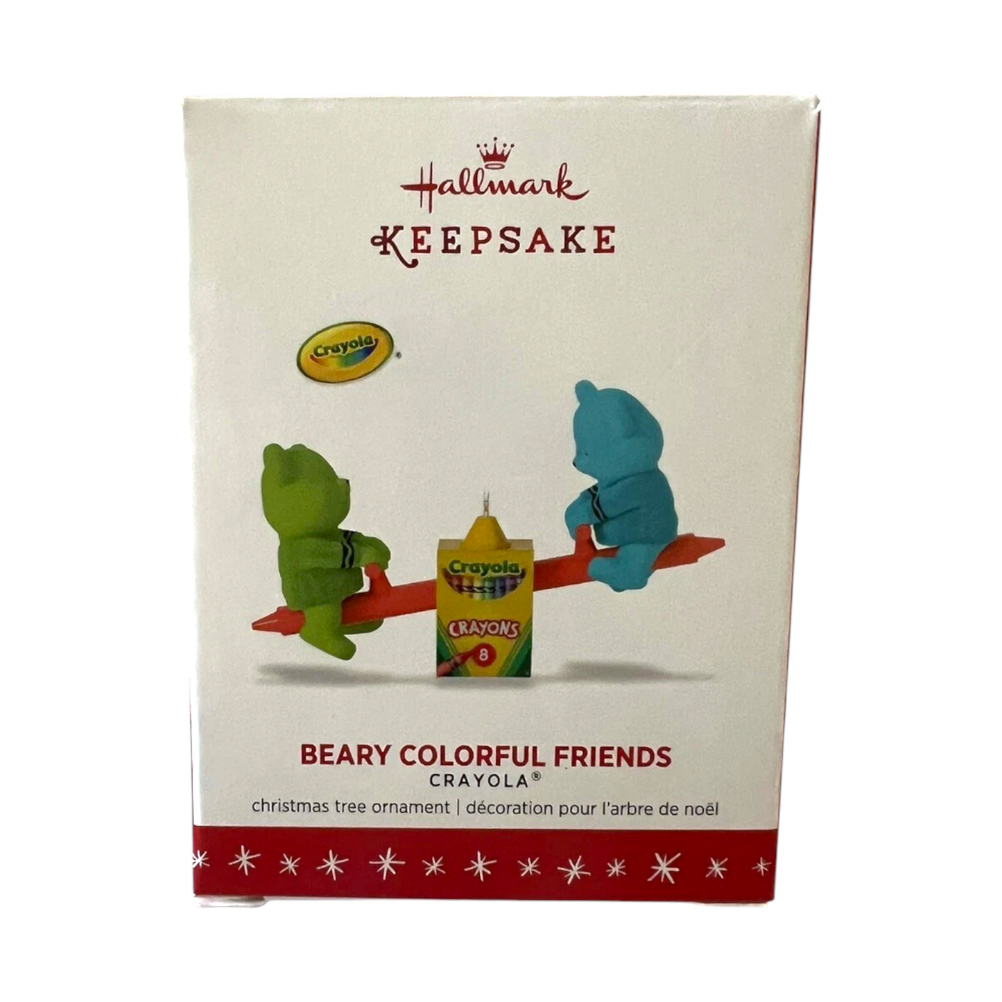 2016 Beary Colorful Friends Hallmark Ornament (Crayola) QXI3364