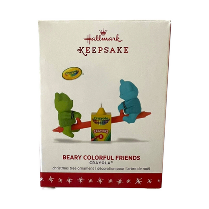 2016 Beary Colorful Friends Hallmark Ornament (Crayola) QXI3364