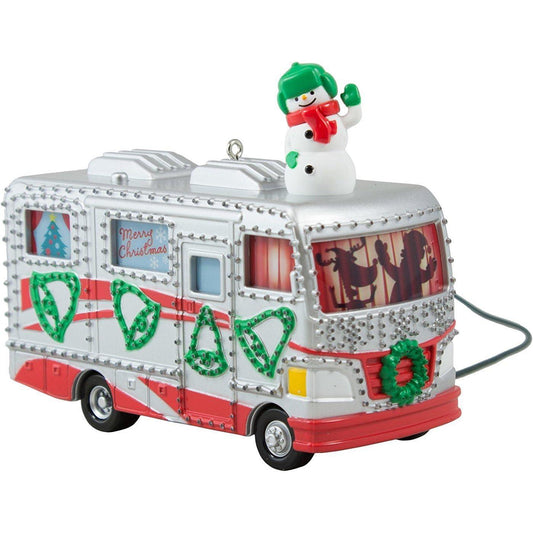 2016 Crazy Christmas Camper Hallmark Ornament (Camp) QGO1201