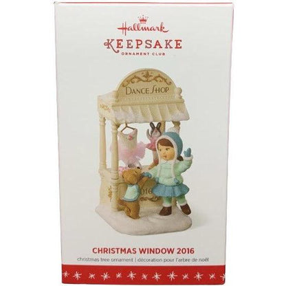 2016 Dance Shop Hallmark Ornament (Christmas Window) QXC5124