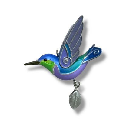 2016 Dazzling Hummingbird Hallmark Ornament (Beauty of Birds) QXM8531