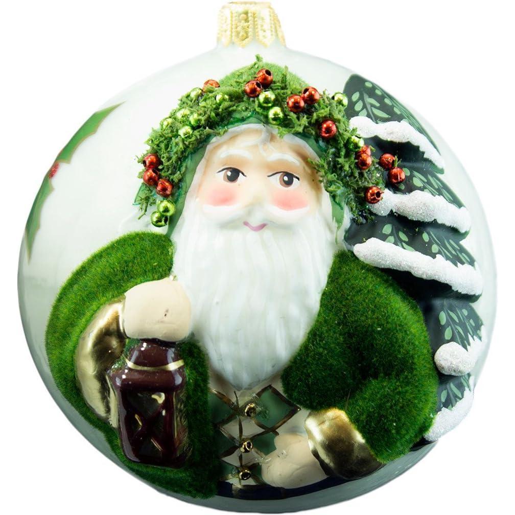 QGO1584 2016 Evergreen Father Christmas (Ball) Image1