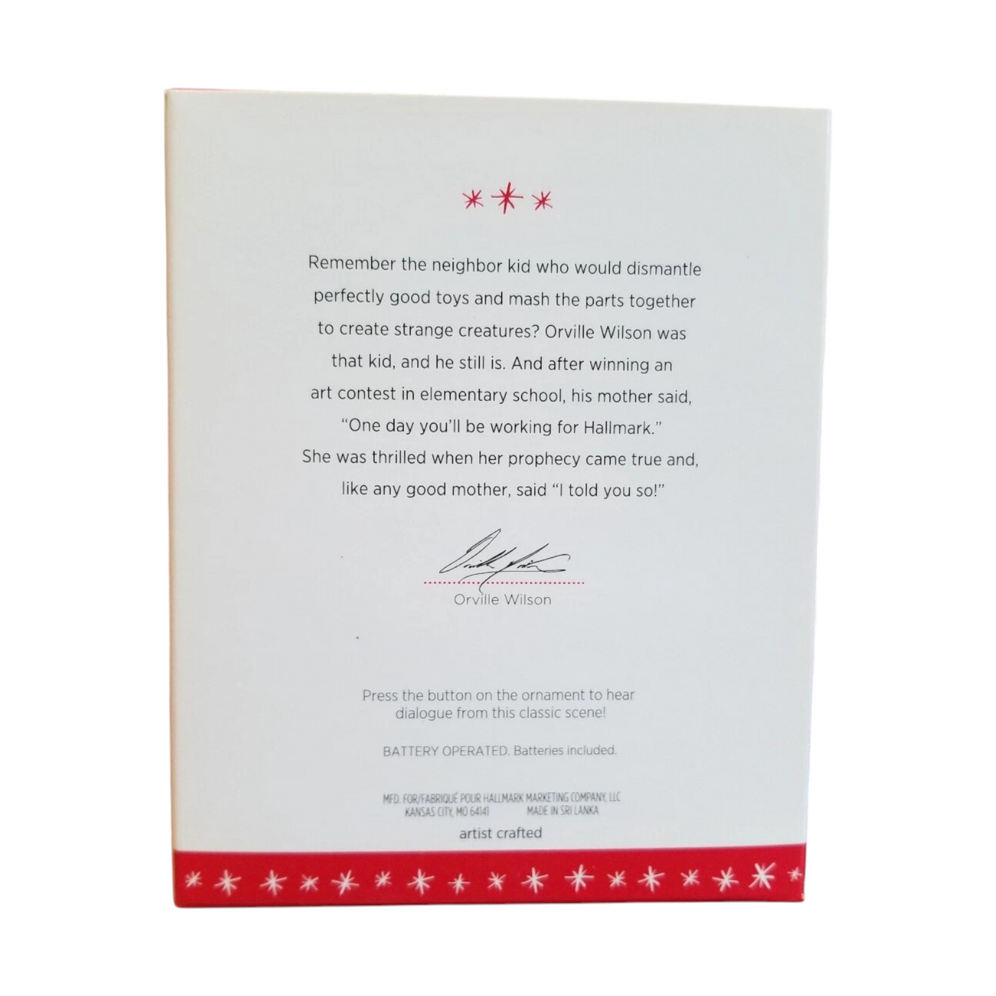 2016 Family Truckster Takes Flight Hallmark Ornament (National Lampoon's Christmas Vacation) QXI3101