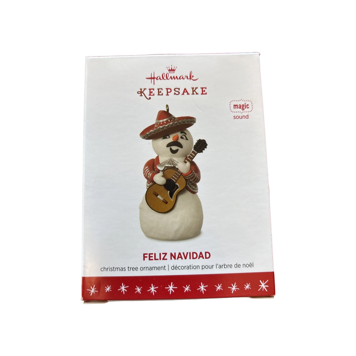 2016 Feliz Navidad Hallmark Ornament (Snowmen) QGO1024 Image2