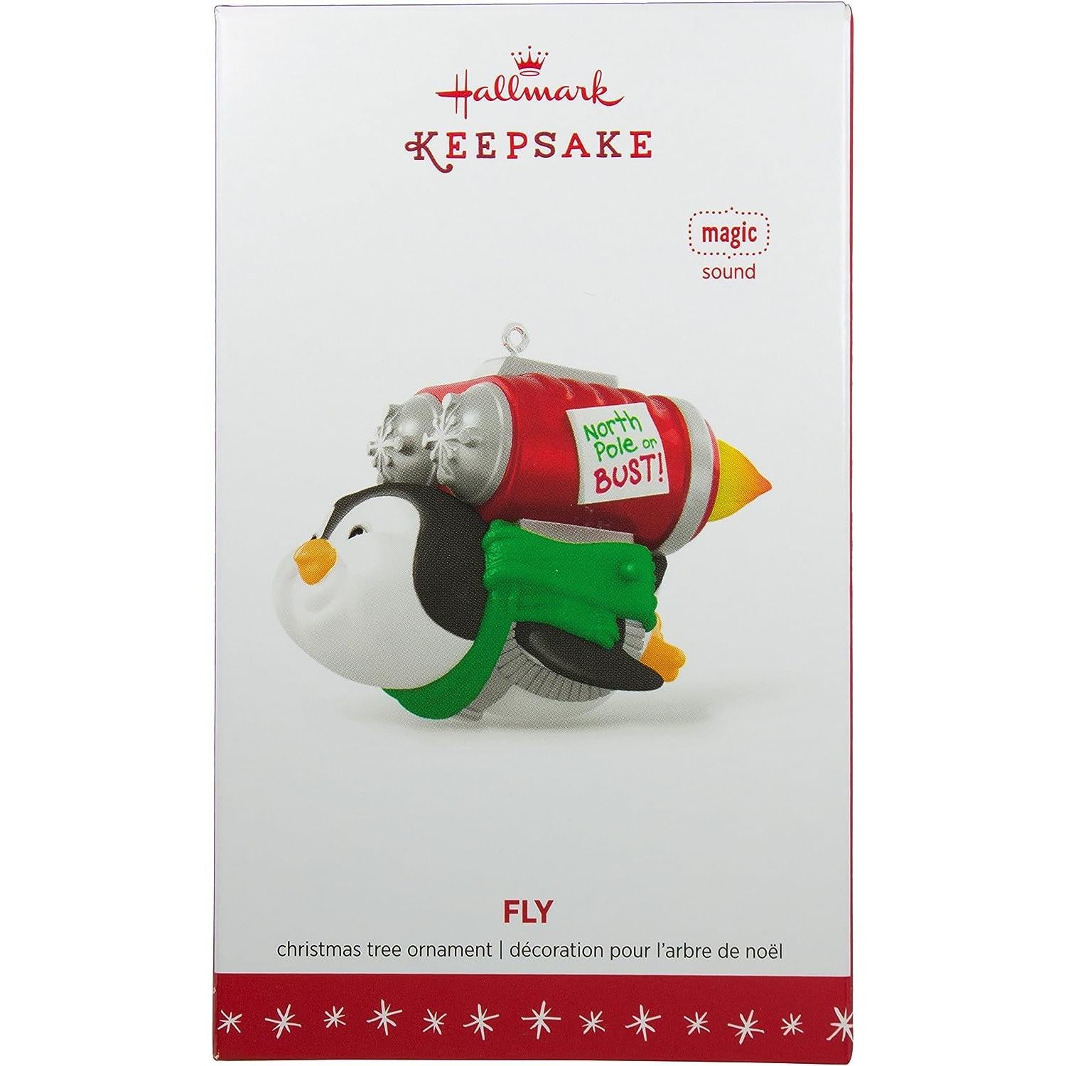 2016 Fly Hallmark Ornament (Penguin) QGO1041