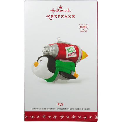 2016 Fly Hallmark Ornament (Penguin) QGO1041
