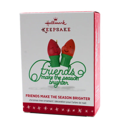 2016 Friends Make the Season Brighter Hallmark Ornament (Friendship) QGO1141