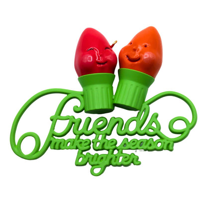 2016 Friends Make the Season Brighter Hallmark Ornament (Friendship) QGO1141