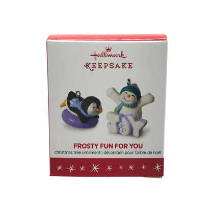 2016 Frosty Fun For You Miniature Set of 2 (Frosty Fun Decade)