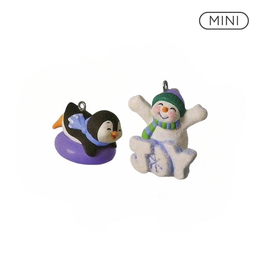 2016 Frosty Fun For You Miniature Set of 2 (Frosty Fun Decade)