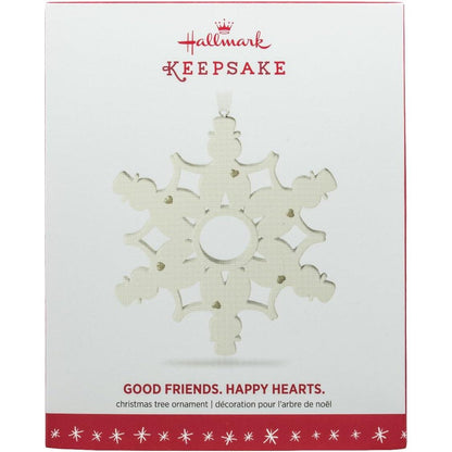 QGO1144 2016 Good Friends. Happy Hearts (Snowflake) Image2