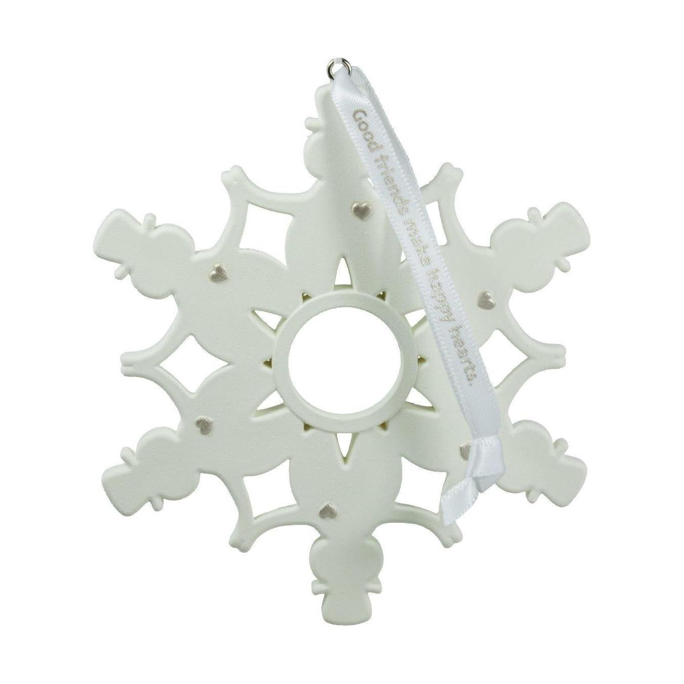 2016 Good Friends. Happy Hearts Hallmark Ornament (Snowflake) QGO1144 Image5