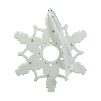 2016 Good Friends. Happy Hearts Hallmark Ornament (Snowflake) QGO1144 Image5