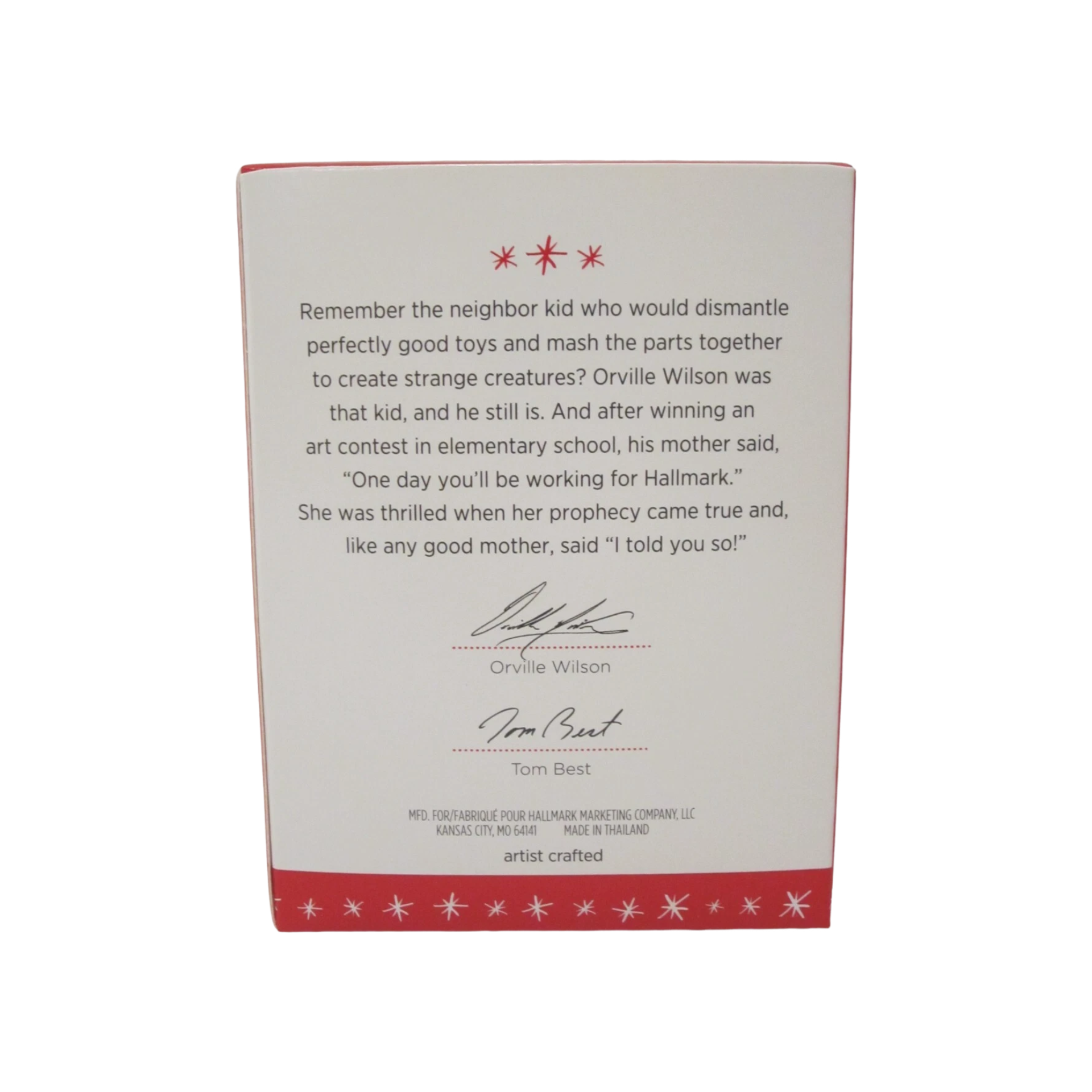 2016 GrandSon Hallmark Ornament (Family) QGO1154 Image5