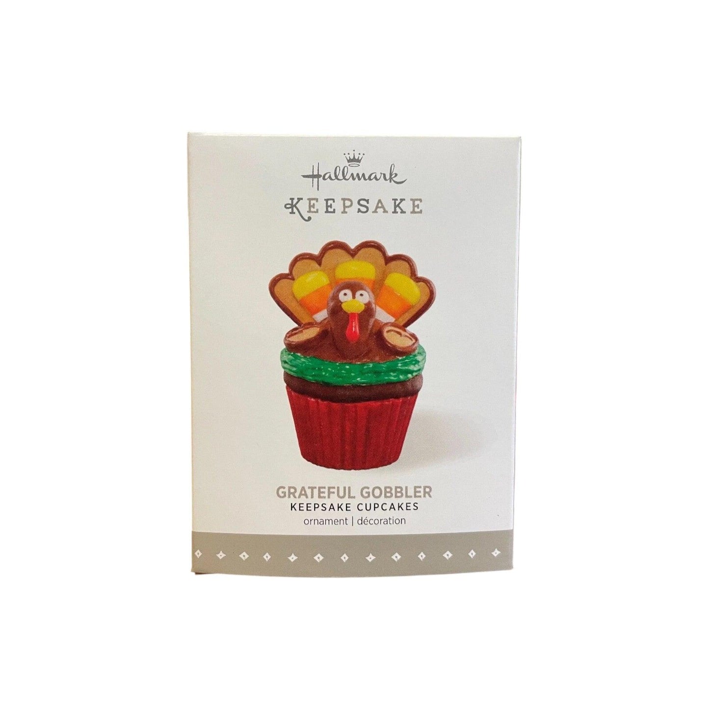 2016 Grateful Gobbler Hallmark Ornament (Keepsake Cupcake) QHA1039 Image2