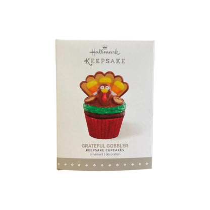 2016 Grateful Gobbler Hallmark Ornament (Keepsake Cupcake) QHA1039 Image2