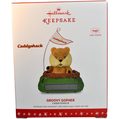 2016 Groovy Gopher Hallmark Ornament (Caddyshack) QXI3071