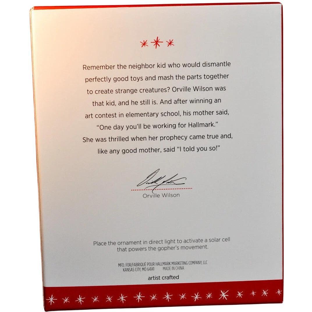 2016 Groovy Gopher Hallmark Ornament (Caddyshack) QXI3071