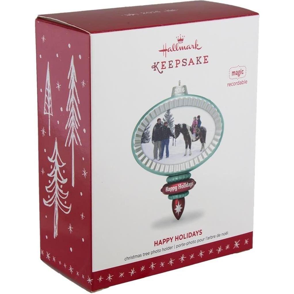 2016 Happy Holidays Hallmark Ornament (Photo Holder) QG01134