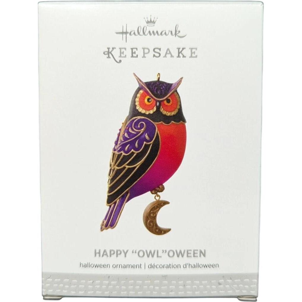 2016 Happy "Owl" Oween Hallmark Ornament (Bird) QFO5244