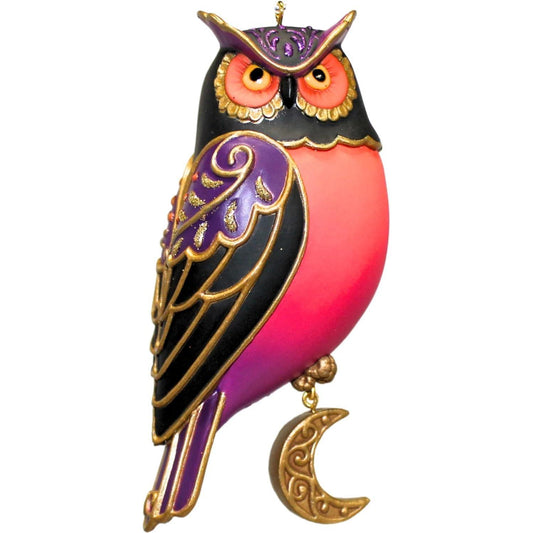 2016 Happy "Owl" Oween Hallmark Ornament (Bird) QFO5244