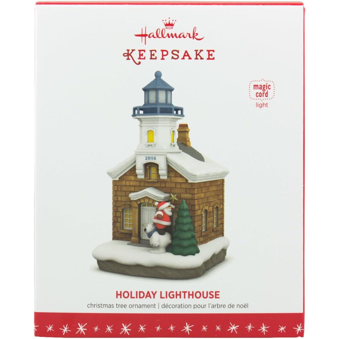 2016 Holiday Lighthouse Hallmark Ornament (Holiday Lighthouse) QX9184