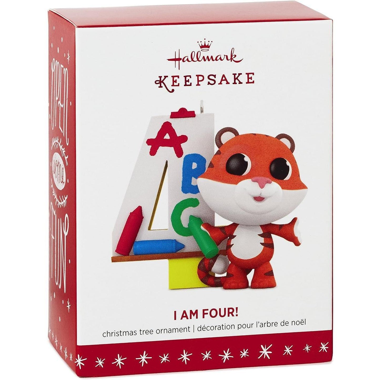 2016 I am Four! Hallmark Ornament (Child's Age Collection) QGO1419