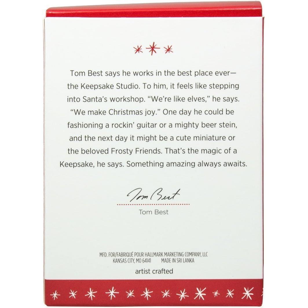 2016 Ice Sculpture Hallmark Ornament (Frosty Friends) QX9131