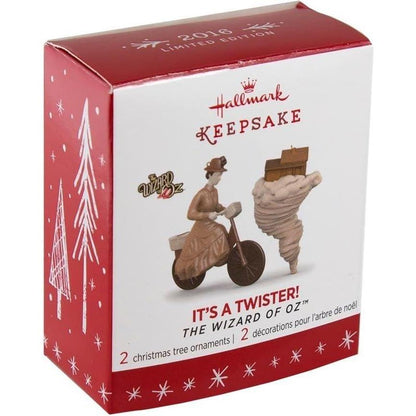 2016 It's a Twister! Hallmark Ornament (The Wizard of Oz) QXE3084