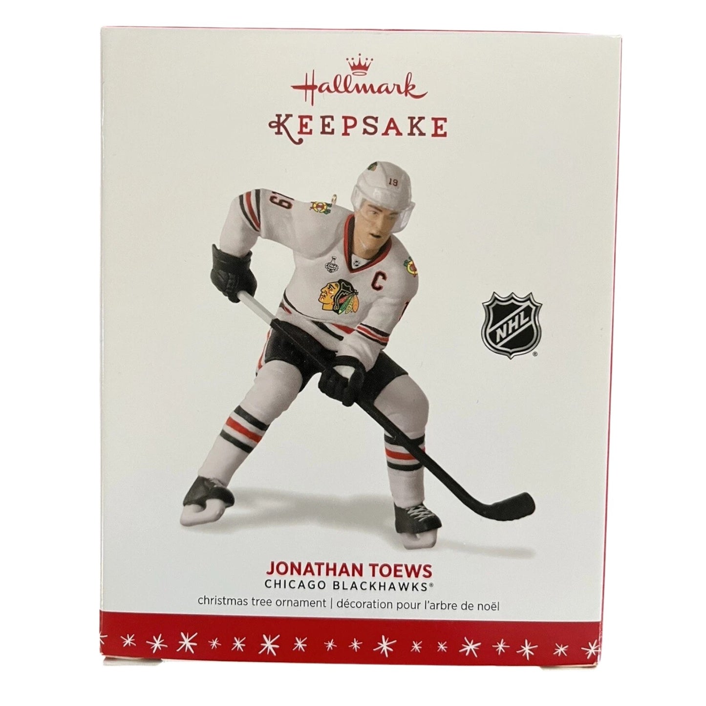 2016 Jonathan Toews Hallmark Ornament (Hockey Greats) QXI3624