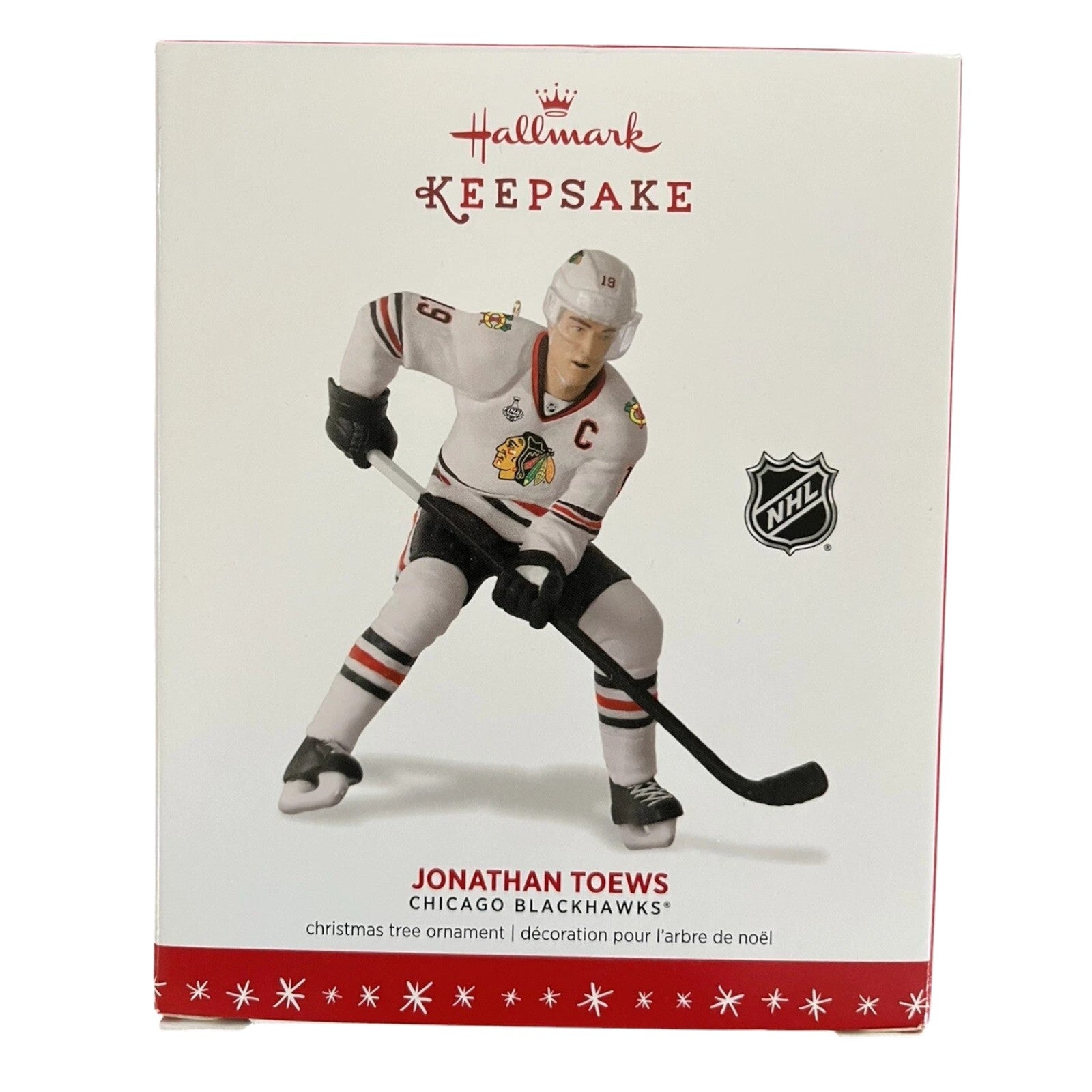2016 Jonathan Toews Hallmark Ornament (Hockey Greats) QXI3624