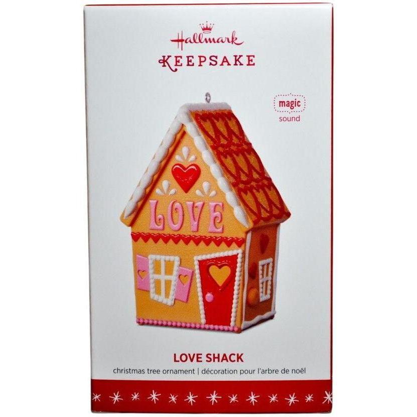 2016 Love Shack Hallmark Ornament (Gingerbread) QGO1031