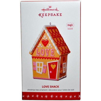 2016 Love Shack Hallmark Ornament (Gingerbread) QGO1031