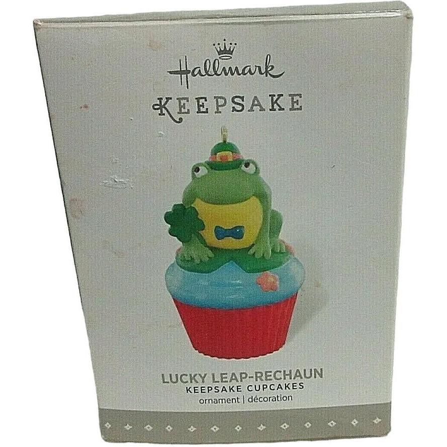 2016 Lucky Leap-Rechaun Hallmark Ornament (Keepsake Cupcake) QHA1043