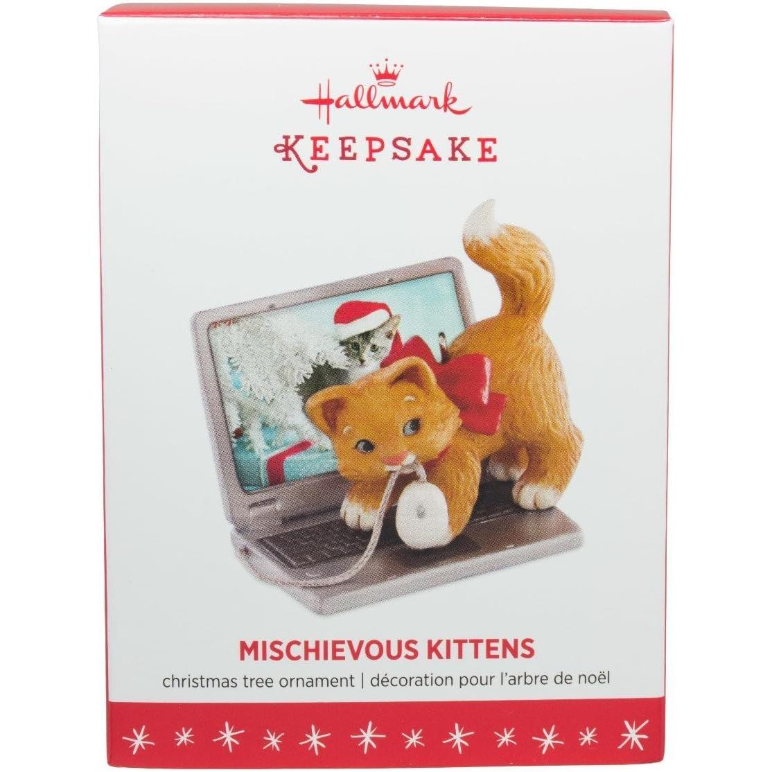 2016 Mischievous Kittens Hallmark Ornament (Mischievous Kittens) QX9044
