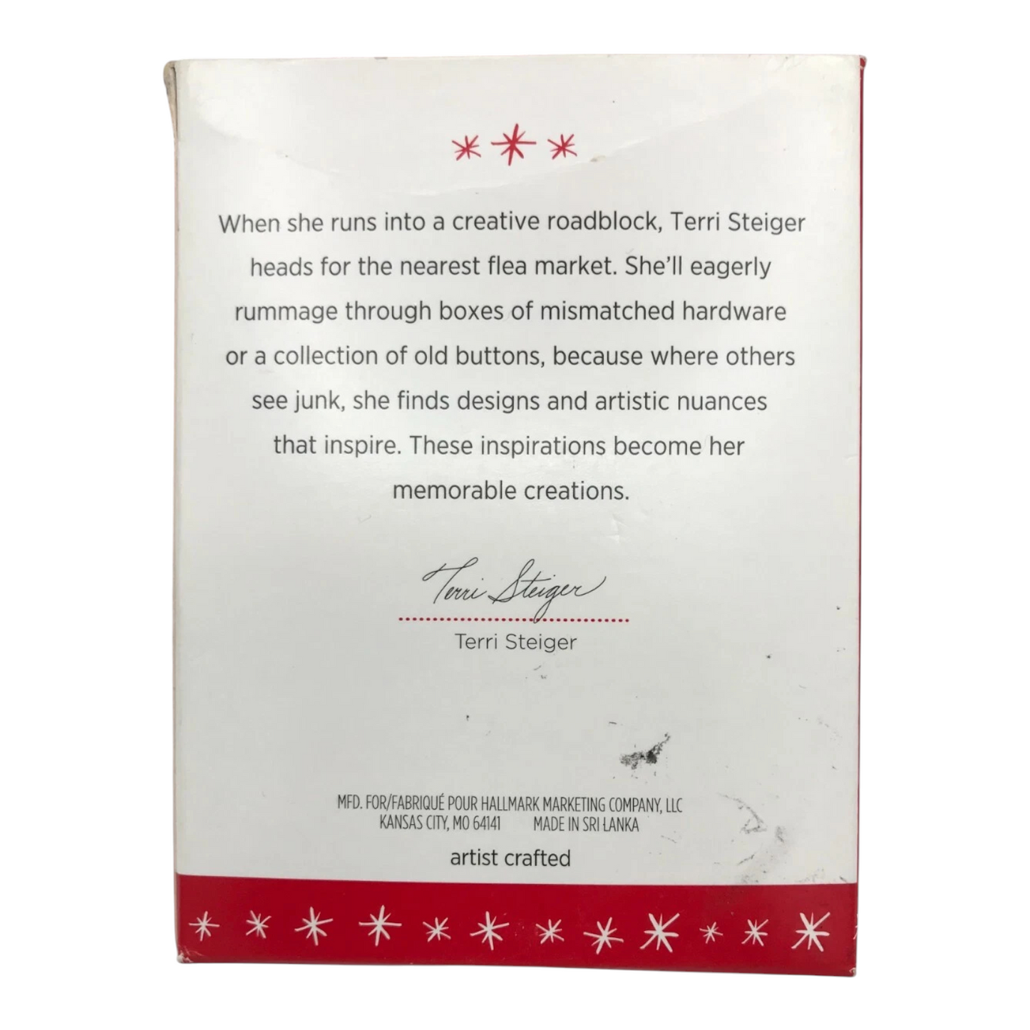 2016 Niece Hallmark Ornament (Family) QGO1191