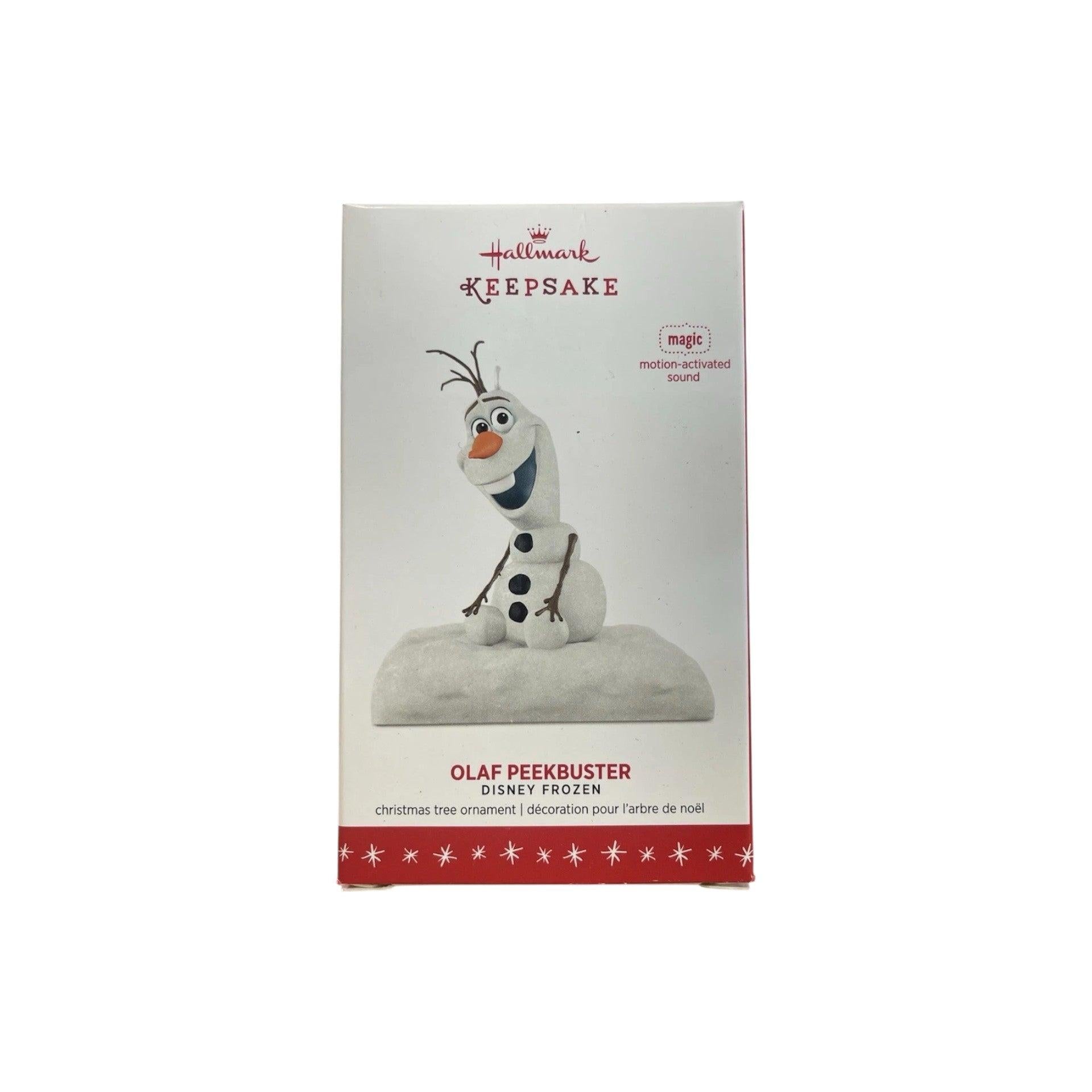 2016 Olaf Peekbuster Hallmark Ornament (Frozen) QXD6154 Image2