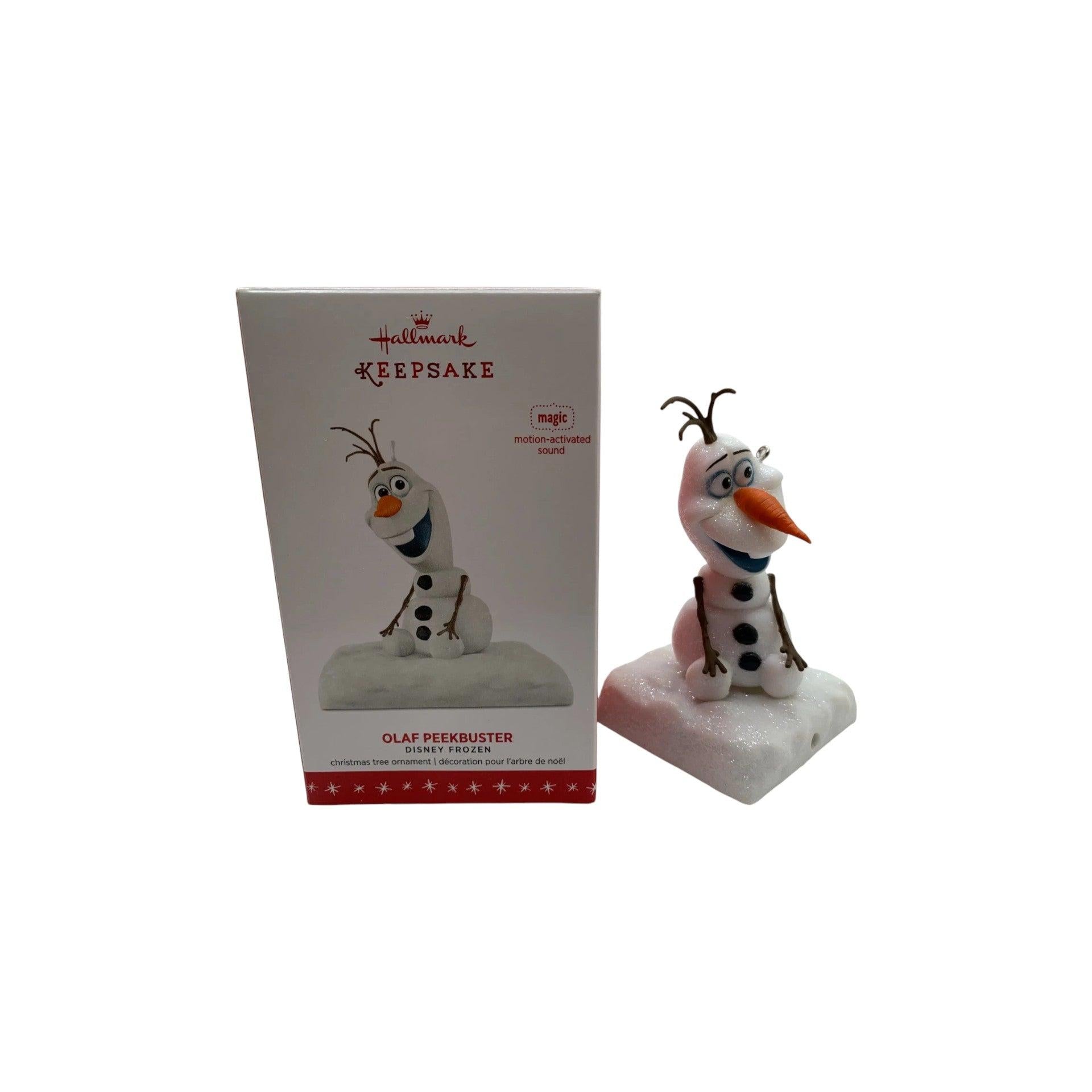 2016 Olaf Peekbuster Hallmark Ornament (Frozen) QXD6154 Image3