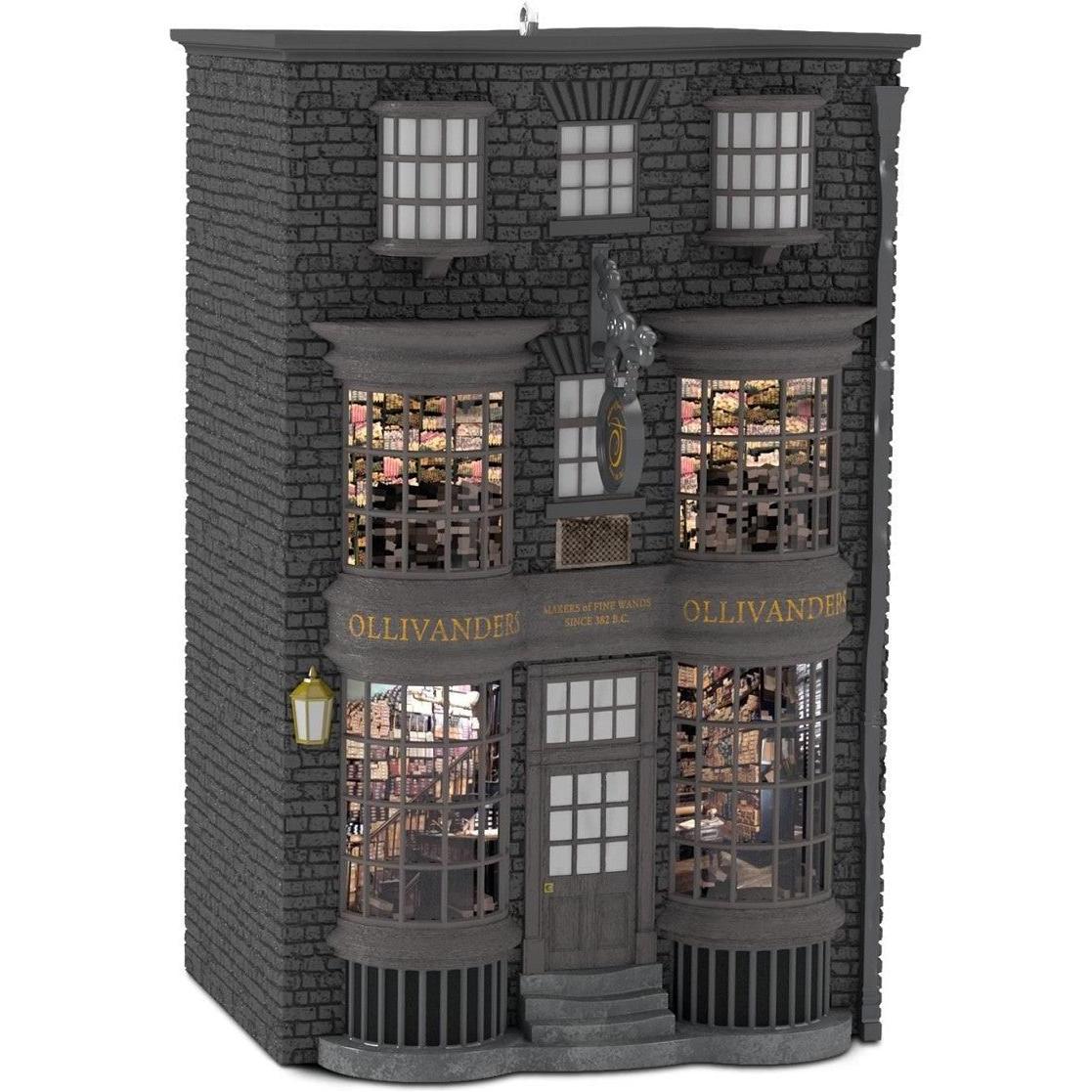 2016 Ollivanders Wand Shop Hallmark Ornament (Harry Potter) QXI3044