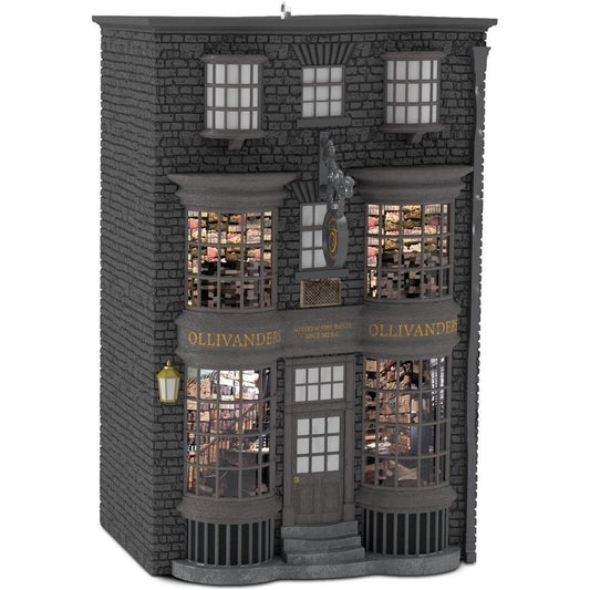 2016 Ollivanders Wand Shop Hallmark Ornament (Harry Potter) QXI3044