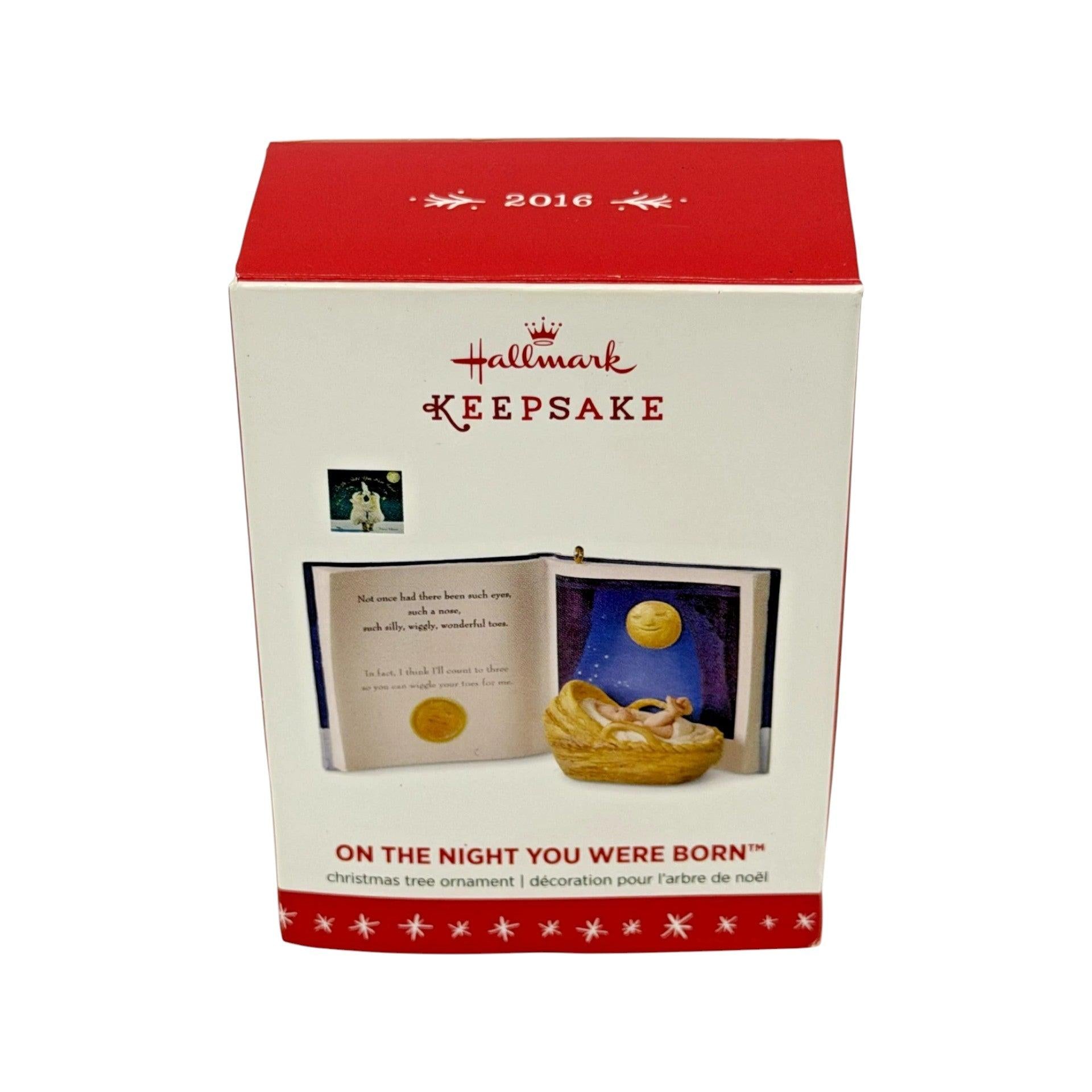2016 On the Night You Were Born Hallmark Ornament (Books) QXI3384 Image2