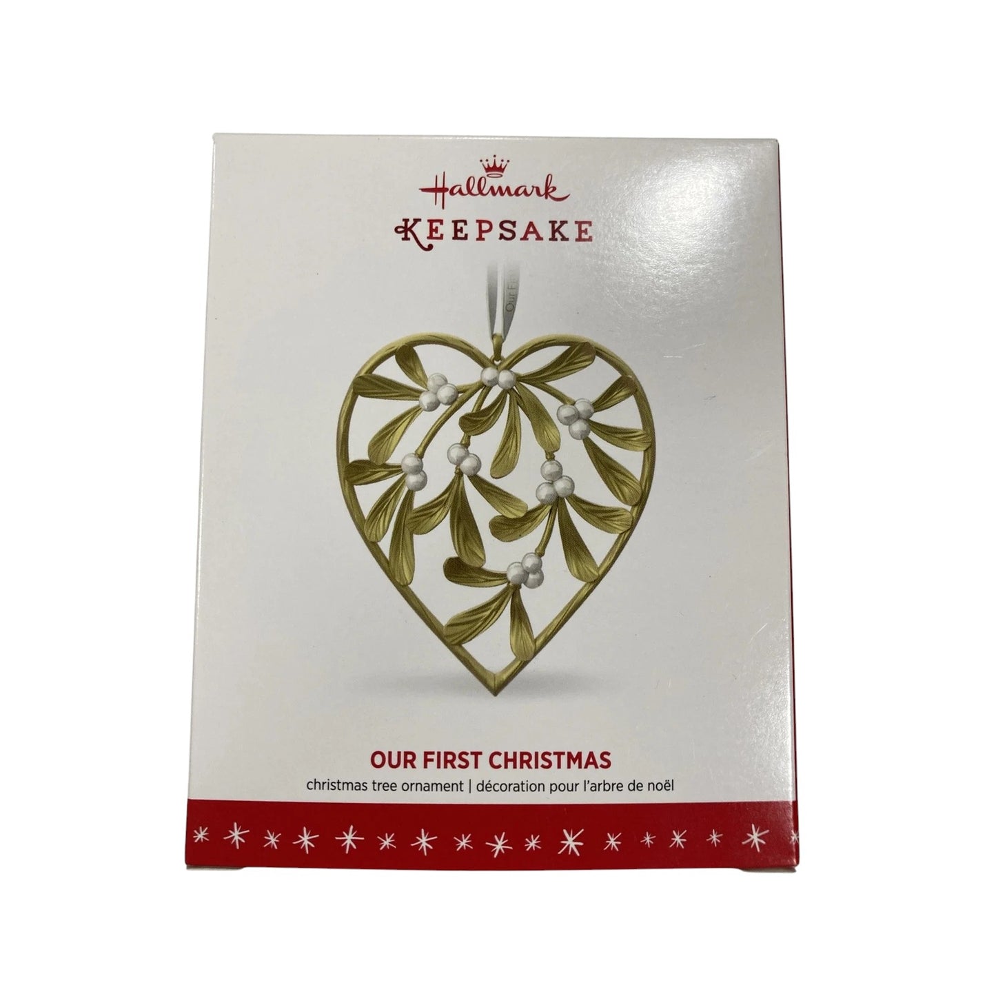2016 Our First Christmas Hallmark Ornament (Heart) QGO1284