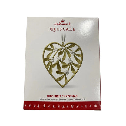 2016 Our First Christmas Hallmark Ornament (Heart) QGO1284